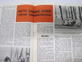 Moottoriurheilu 1967 nr 10, Kansikuva Kawasaki, Motocrossia mm. Kim Fredriksson - Pentti Kalteva - Eero Hilpinen, Jyrki Storm 6. maailmantilastoissa, Väinölänniemi,