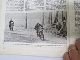 Moottoriurheilu 1967 nr 10, Kansikuva Kawasaki, Motocrossia mm. Kim Fredriksson - Pentti Kalteva - Eero Hilpinen, Jyrki Storm 6. maailmantilastoissa, Väinölänniemi,