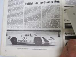 Moottoriurheilu 1967 nr 10, Kansikuva Kawasaki, Motocrossia mm. Kim Fredriksson - Pentti Kalteva - Eero Hilpinen, Jyrki Storm 6. maailmantilastoissa, Väinölänniemi,