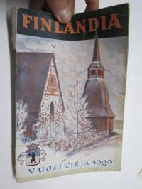 Finlandia vuosikirja 1929, Matkailutoimisto Finlandian julkaisema vuosikirja (The Tourist Boureau Finlandia), esittelyjä &amp; artikkeleita; Satakunta mm. Ulvila - Pori