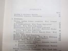 Finlandia vuosikirja 1929, Matkailutoimisto Finlandian julkaisema vuosikirja (The Tourist Boureau Finlandia), esittelyjä &amp; artikkeleita; Satakunta mm. Ulvila - Pori