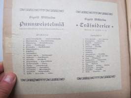 Puunveistelmiä - Träsniderier / Käsiteollisuuspiirustuksia nr 4
