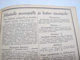 Huonekaluja 3. sarja - Möbler 3. serien, piirtäneet - ritade av; Bruno Alm, Arttu Brummer-Korvenkontio, E. &amp; O. Elenius, Harald Honkanen, K. Svensson,  Werner West