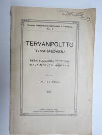 Tervanpoltto tervahaudassa Keski-Suomessa tehtyjen havaintojen mukaan