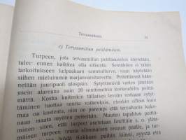 Tervanpoltto tervahaudassa Keski-Suomessa tehtyjen havaintojen mukaan
