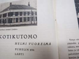 Suomen Kotiteollisuusliitto - Kotiteollisuusnäyttely Viipuri 1932 -luettelo / näyttelyjulkaisu