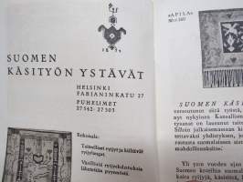 Suomen Kotiteollisuusliitto - Kotiteollisuusnäyttely Viipuri 1932 -luettelo / näyttelyjulkaisu