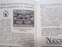 Suomen Kotiteollisuusliitto - Kotiteollisuusnäyttely Viipuri 1932 -luettelo / näyttelyjulkaisu