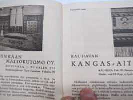 Suomen Kotiteollisuusliitto - Kotiteollisuusnäyttely Viipuri 1932 -luettelo / näyttelyjulkaisu