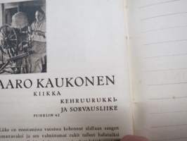 Suomen Kotiteollisuusliitto - Kotiteollisuusnäyttely Viipuri 1932 -luettelo / näyttelyjulkaisu