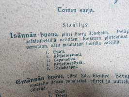 Huonekaluja 2. sarja - Möbler 2. serien, piirtäneet - ritade av; Bruno Alm, E. &amp; O. Elenius, Veikko Kyander, Harry Röneholm