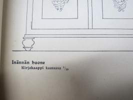Huonekaluja 2. sarja - Möbler 2. serien, piirtäneet - ritade av; Bruno Alm, E. &amp; O. Elenius, Veikko Kyander, Harry Röneholm