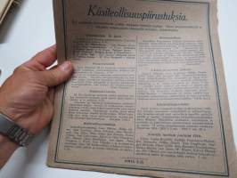 Huonekaluja 2. sarja - Möbler 2. serien, piirtäneet - ritade av; Bruno Alm, E. &amp; O. Elenius, Veikko Kyander, Harry Röneholm