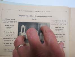 Fredriksbergin Lepotuoliveisatämö - Fredriksbergs Vilstolssnickeri -tuoteluettelo / kuvasto