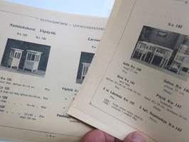 Fredriksbergin Lepotuoliveisatämö - Fredriksbergs Vilstolssnickeri -tuoteluettelo / kuvasto