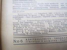 Taidekäsiteollisuus - K-L-Ornamon Joulujulkaisu 1925 (Käsiteollisuus nr 6)