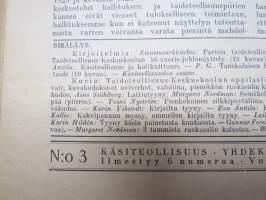 Taidekäsiteollisuus 1925 nr 3