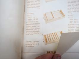 Billnäs. Konttorihuonekalujen luettelo. Katalog över kontorsmöbler (1951)