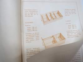 Billnäs. Konttorihuonekalujen luettelo. Katalog över kontorsmöbler (1951)