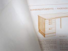 Billnäs. Konttorihuonekalujen luettelo. Katalog över kontorsmöbler (1951)