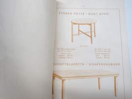 Billnäs. Konttorihuonekalujen luettelo. Katalog över kontorsmöbler (1951)