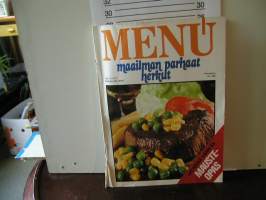 MENU    maailman parhaat herkut  1 .1977