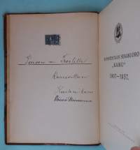 Kymintehtaan sekakuoro ”Kaiku” 1907–1937 + omiste Parooni von Troilille.  ( provenienssiyksilö, musiikkihistoria, kuorot, sekakuorot,  Kymintehdas, Kuusankoski )
