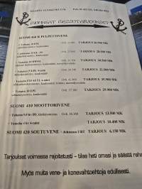 Suomi lasikuitu vene myyntiesite