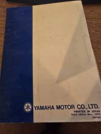 Yamaha parts list model P-165 ja model 8A