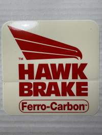 Hawk Brake Ferro-Carbon, punainen -tarra