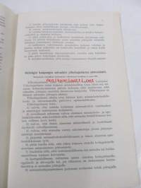 Helsingin kaupungin sairaaloita koskevat johto- y. m. säännöt / Instruktioner m. m. för Helsingfors stads sjukhus