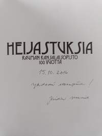 Heijastuksia : Rauman kansalaisopisto 100 vuotta (signeerattu, tekijän omiste)