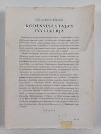 Kodinsisustajan tyylikirja