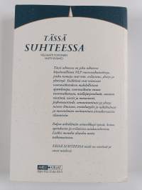 Tässä suhteessa : Erilaisuus, yhteys ja yhteistyö : NLP vuorovaikutuskirja