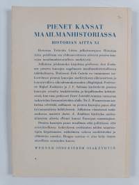 Pienet kansat maailmanhistoriassa