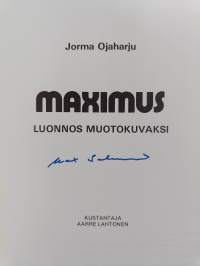 Maximus : luonnos muotokuvaksi (signeerattu)