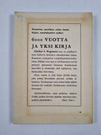 Raamatun synty ja sisälly