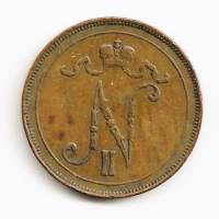 10 penniä  1910