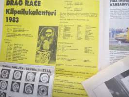 American Car Show Hot Rod 1983 Helsingin Jäähalli 22-24.4.1983 -näyttelylehti