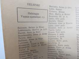 Vapaa-ajattelija 1948 joulunumero