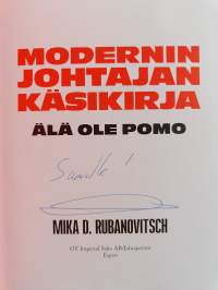 Modernin johtajan käsikirja : älä ole pomo (signeerattu)
