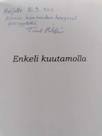 Enkeli kuutamolla (signeerattu, tekijän omiste)