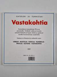 Katselen ja tunnistan vastakohtia