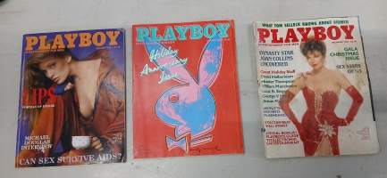 Playboy; Aikuisviihdelehtiä 3 kpl