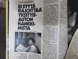 Vip 1974 nr 1, Entäjos liekki sammuu (öljykriisi), Sotapäällikkö Marjkatta Väänänen, Kekkosesta ja Karjalaisesta, Ei syytä rajoittaa yksityisauton hankkimista, ym.