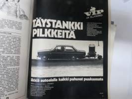 Vip 1974 nr 1, Entäjos liekki sammuu (öljykriisi), Sotapäällikkö Marjkatta Väänänen, Kekkosesta ja Karjalaisesta, Ei syytä rajoittaa yksityisauton hankkimista, ym.