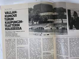 Vip 1974 nr 1, Entäjos liekki sammuu (öljykriisi), Sotapäällikkö Marjkatta Väänänen, Kekkosesta ja Karjalaisesta, Ei syytä rajoittaa yksityisauton hankkimista, ym.