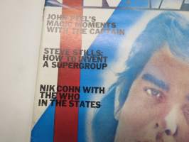 Cream 1973 February (nr 21) -brittiläinen populäärilehti mm. Capt Beefheart, Nick Cohn with The Who in the States, Woody Guthrie, Duane Eddy, Fairport Convention