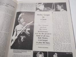 Circus 1971 September vol 5. nr 9, brittiläinen musiikkilehti, James (Jim) Morrison 1943-1971, Carole King, Byrds, John and Yoko meet New York, Terry Knight...