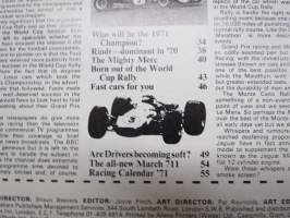 Grand Prix 1971 - The Annual Guide to Grand Prix Motor Sport - Cars / Drivers / Circuits